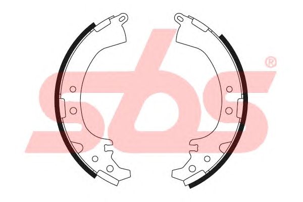 Тормозные колодки sbs 18492745525