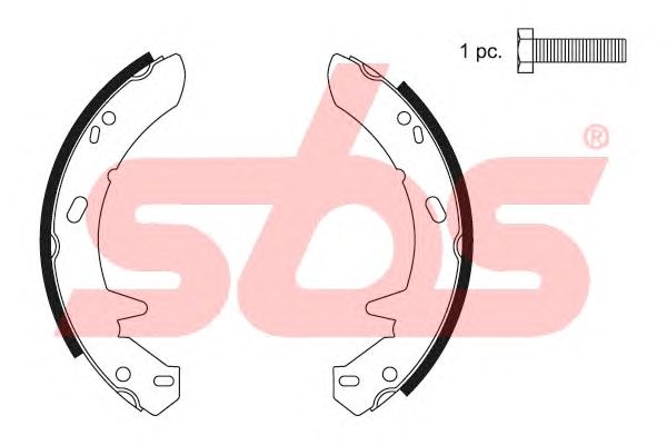 Тормозные колодки sbs 18492740633