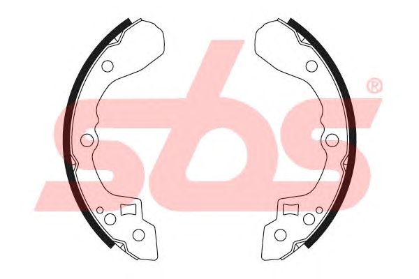 Тормозные колодки sbs 18492735679