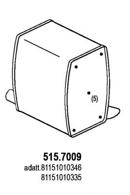 Глушитель ASSO 515.7009
