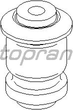 Сайлентблок рычага TOPRAN 207 770