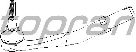Наконечник рулевой тяги TOPRAN 501 766
