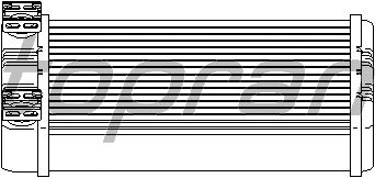 Радиатор отопителя TOPRAN 407 754
