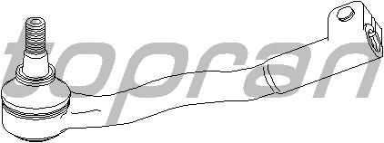 Наконечник рулевой тяги TOPRAN 500 439