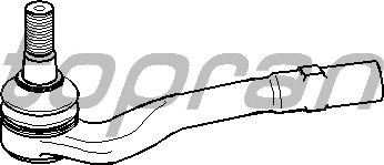 Наконечник рулевой тяги TOPRAN 400 644