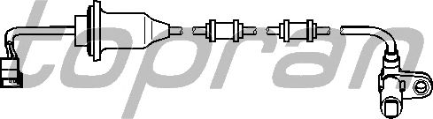 Датчик вращения колеса TOPRAN 401 549