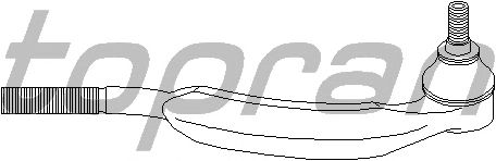 Наконечник рулевой тяги TOPRAN 720 424