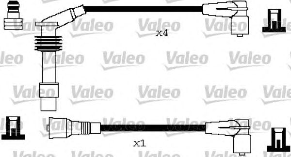 Комплект високовольтних проводів VALEO 346290