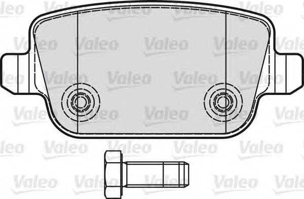 Тормозные колодки VALEO 598935