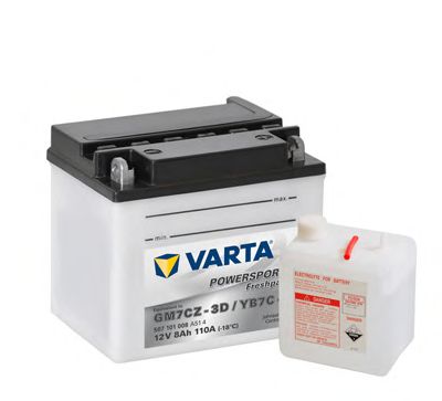 Стартерная аккумуляторная батарея VARTA 507101008A514 POWERSPORTS Freshpack