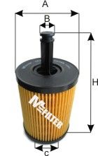 Масляный фильтр MFILTER TE 621