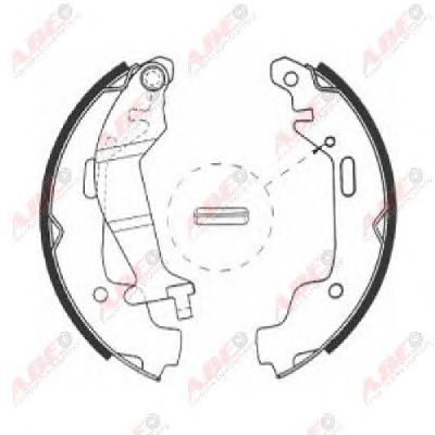 Тормозные колодки ABE C0X014ABE