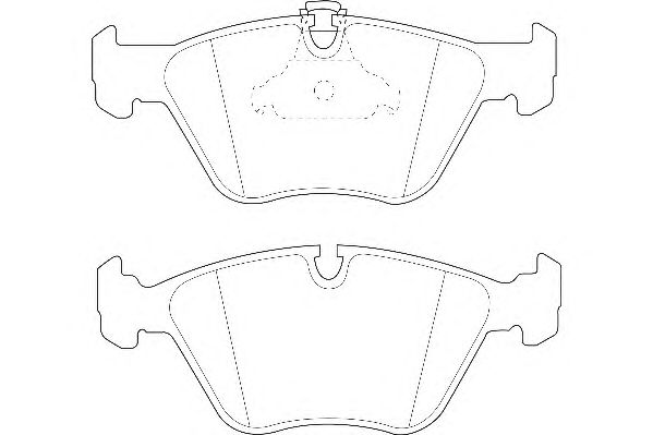 Тормозные колодки WAGNER WBP21676A