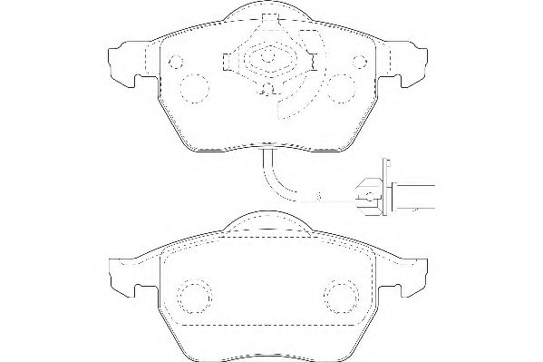 Тормозные колодки WAGNER WBP20676A