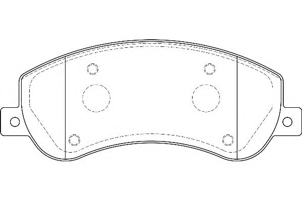 Тормозные колодки WAGNER WBP24484A