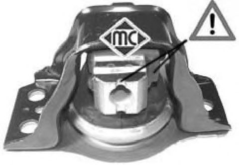 Подушка двигателя Metalcaucho 04638