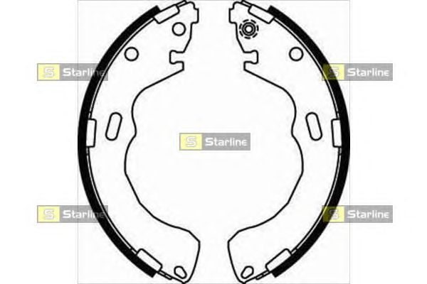 Тормозные колодки STARLINE BC 08030