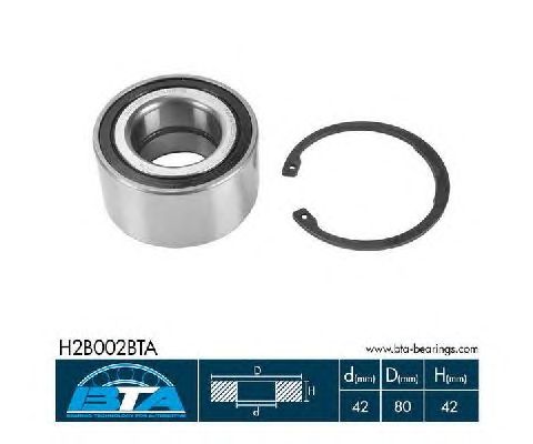 Ступичный подшипник BTA H2B002BTA