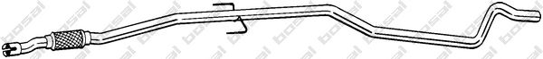 Труба выхлопного газа BOSAL 950-063