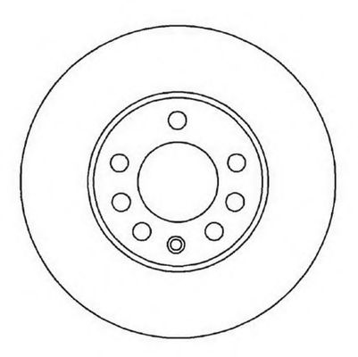 Тормозной диск BENDIX 561960B