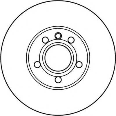 Тормозной диск BENDIX 562382B