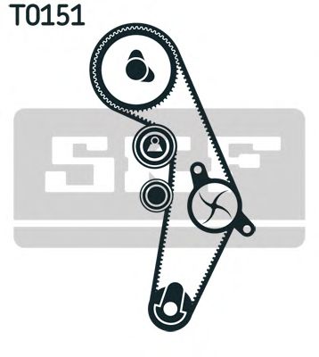 Помпа + комплект ГРМ SKF VKMC 01918-2