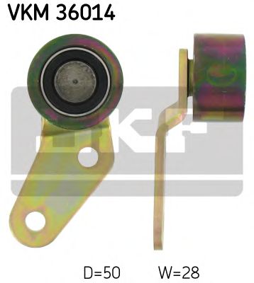Направляющий / паразитный ролик поликлинового ремня SKF VKM 36014