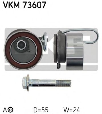 Натяжной ролик ремня ГРМ SKF VKM 73607