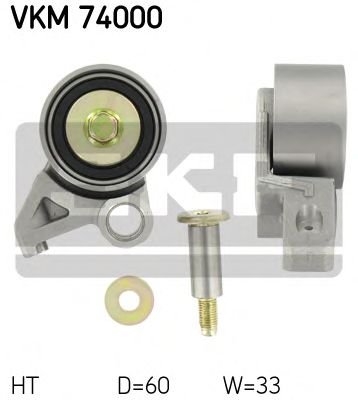 Натяжной ролик ремня ГРМ SKF VKM 74000