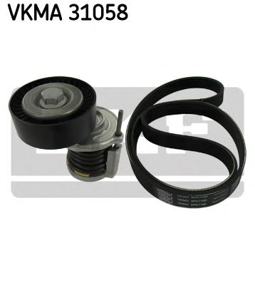 Комплект поликлинового ремня SKF VKMA 31058