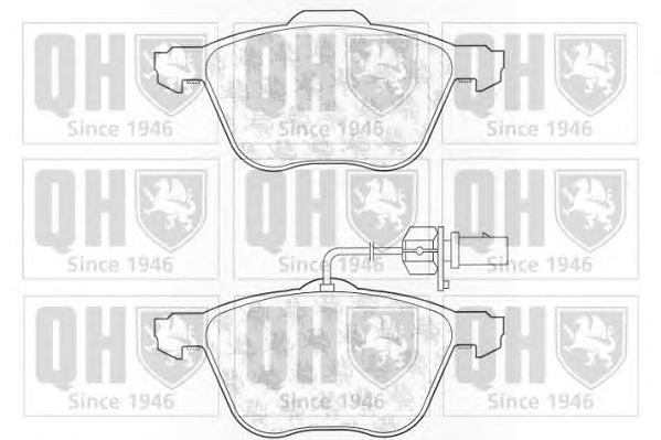 Тормозные колодки QUINTON HAZELL BP1313