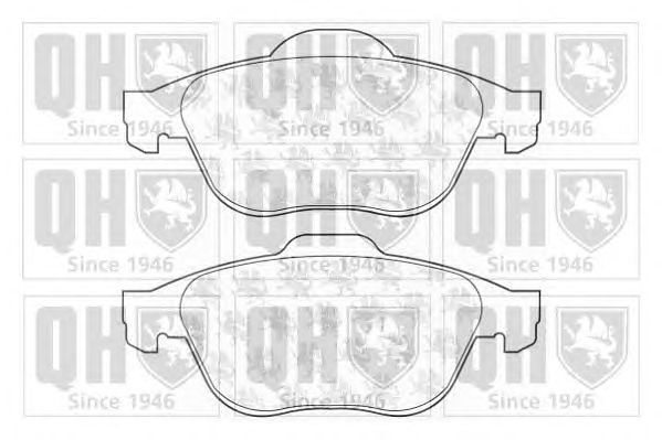Тормозные колодки QUINTON HAZELL BP1320