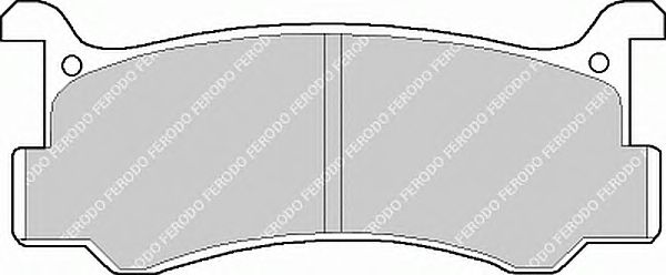 Тормозные колодки FERODO FDB482