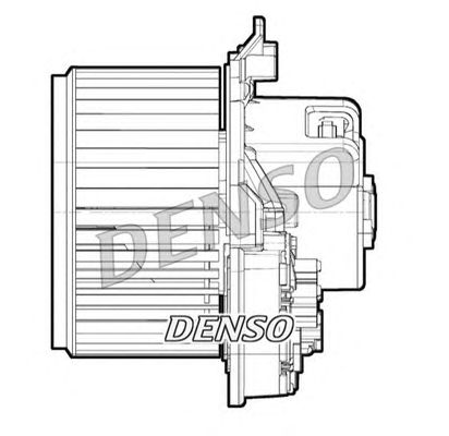 Вентилятор салону DENSO DEA09072