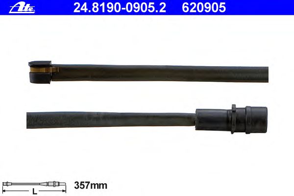 Датчик износа колодок ATE 24.8190-0905.2