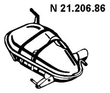 Глушитель EBERSPACHER 21.206.86
