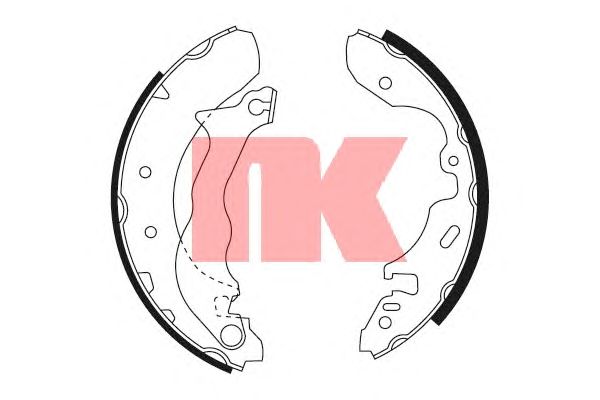 Тормозные колодки NK 2725585