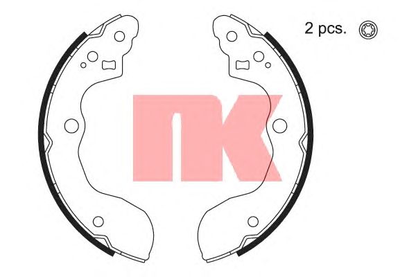 Тормозные колодки NK 2752821