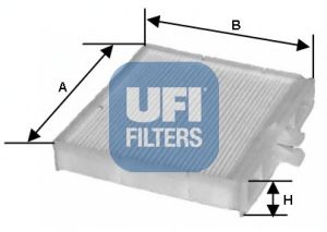 Фильтр салона UFI 53.106.00