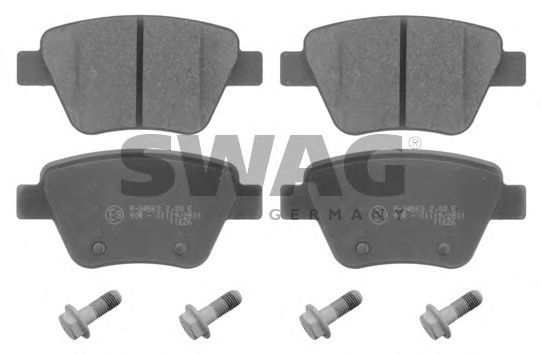 Тормозные колодки SWAG 30 91 6797