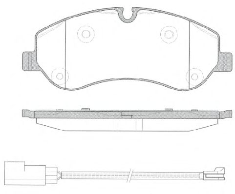 Тормозные колодки REMSA 1520.02
