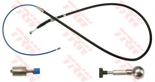 Трос ручника TRW GCH2602