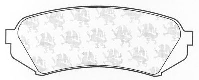 Тормозные колодки QH International BP1193