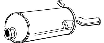 Глушитель WALKER 22843
