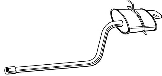 Глушитель WALKER 23018
