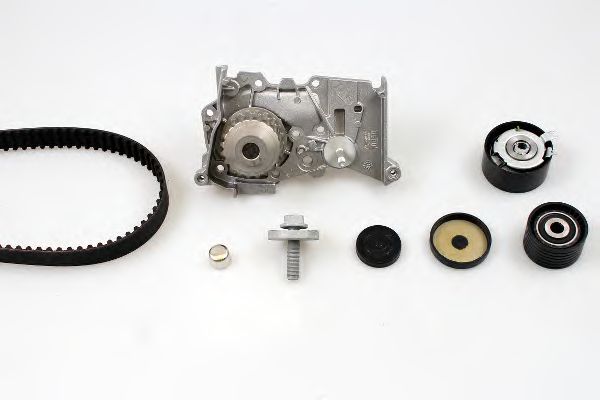 Помпа + комплект ГРМ HEPU PK08421