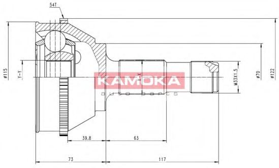 Комплект ШРКШ KAMOKA 6508