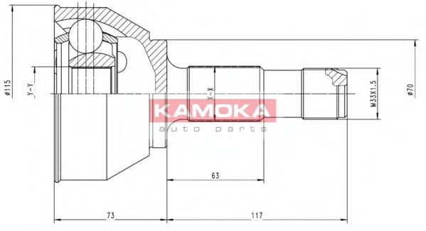 Комплект ШРКШ KAMOKA 6556