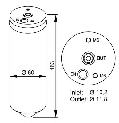 Осушитель кондиционера NRF 33222