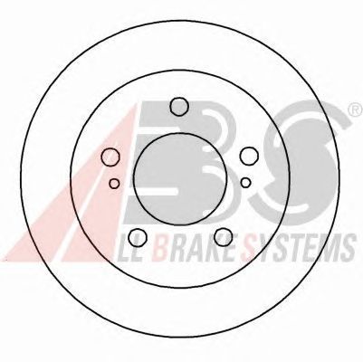 Гальмівний диск A.B.S. 16601